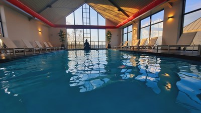 réveil matinal piscine automne